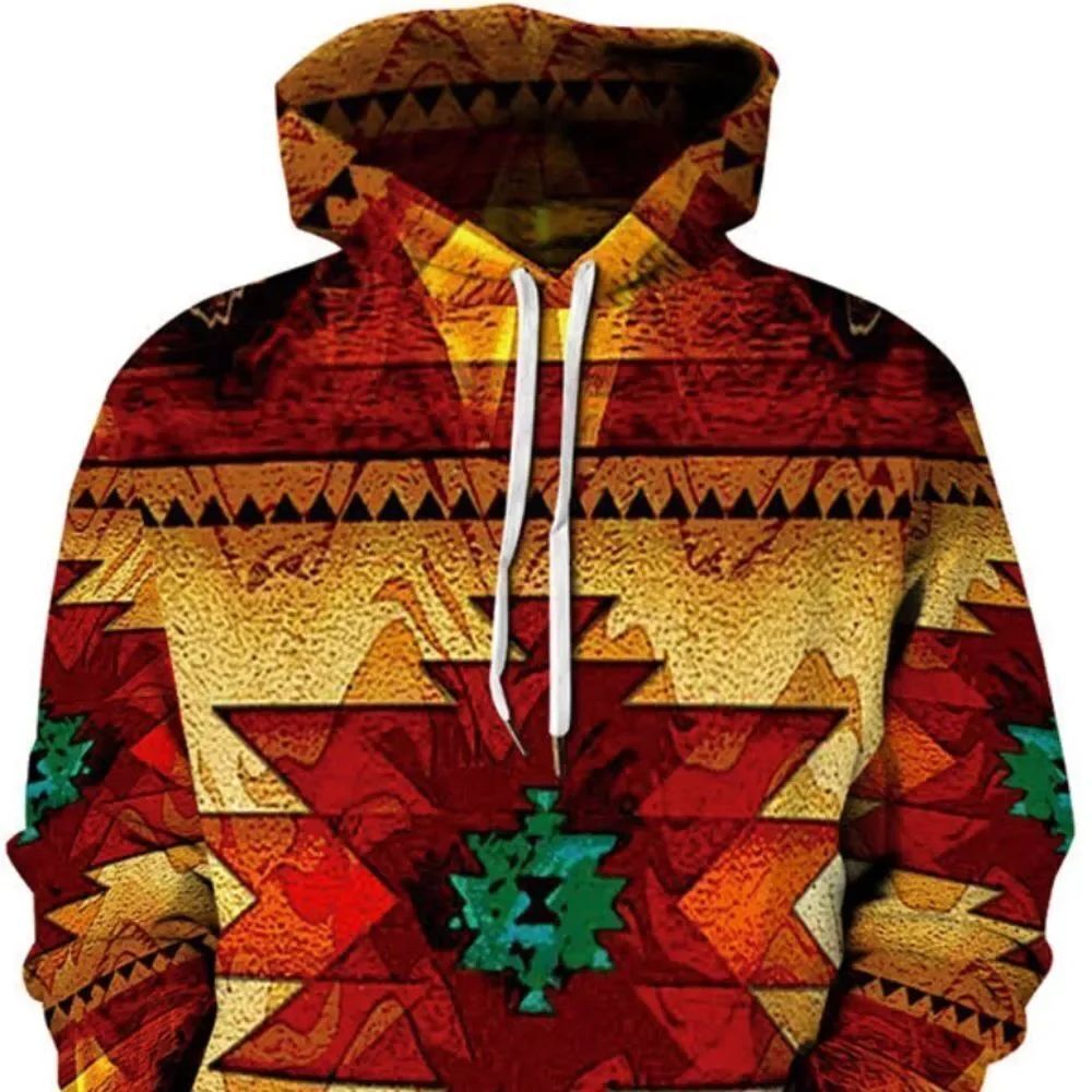 NWOT MSRP $50 American Indian native hoodie unisex 3x and 4x